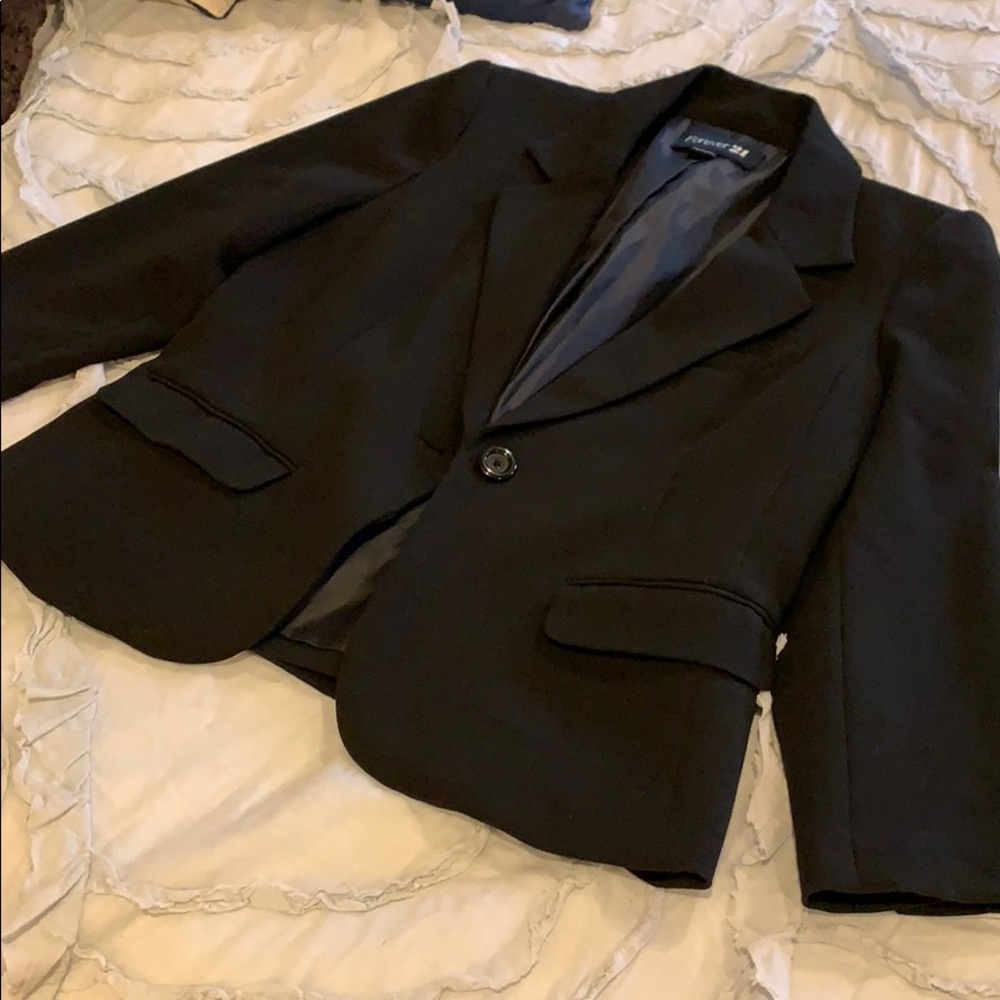 Forever 21 Black Blazer